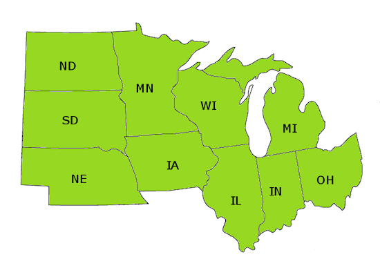 Midwest region