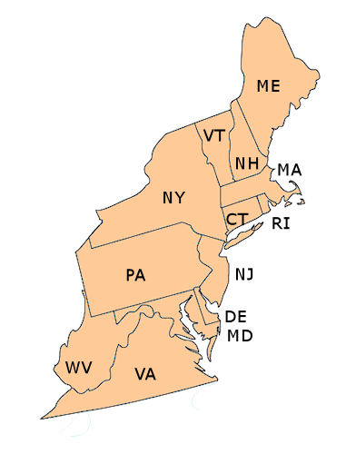 Northeast region